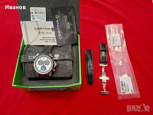Certina DS Podium Big Size Chronograph , снимка 3 - Мъжки - 55880738