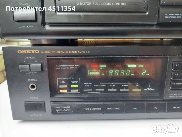 ОNKYO СЕТ  TA7820+TX7520-Made in Japan, снимка 7 - Ресийвъри, усилватели, смесителни пултове - 51943326