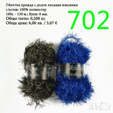 Остатъци от прежди различни по състав, снимка 3 - Други - 38749094