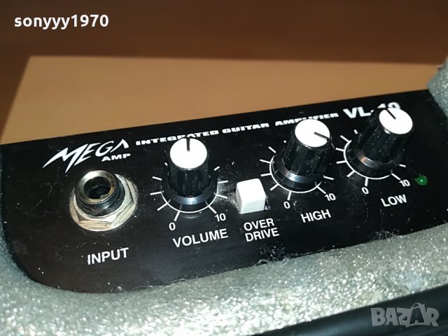 MEGA AMP VL-10 GUITAR AMPLIFIER, снимка 16 - Ресийвъри, усилватели, смесителни пултове - 29274579