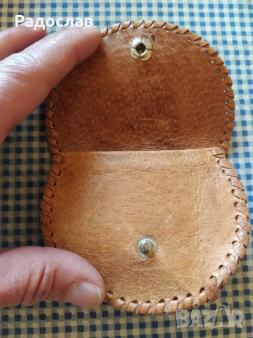 старо кожено портмоне , снимка 5 - Портфейли, портмонета - 54339161