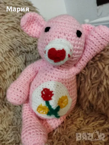 Плетено прасенце, снимка 4 - Декорация за дома - 48785673