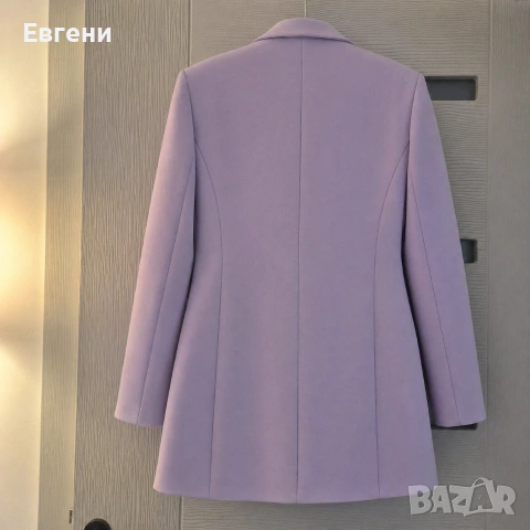 Елегантно дамско сако ONLY в цвят лавандула / лилаво - ново!, снимка 2 - Сака - 54315179