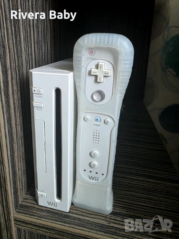Nintendo Wii комплект като нов хакнато