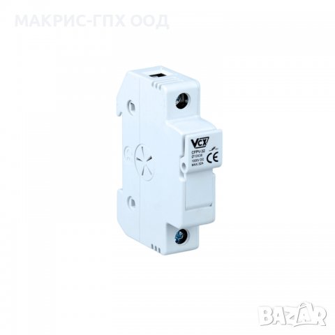 Основа за стопяем предпазител 1P, 32A, 1000V DC, държач за фотоволтаичен предпазител