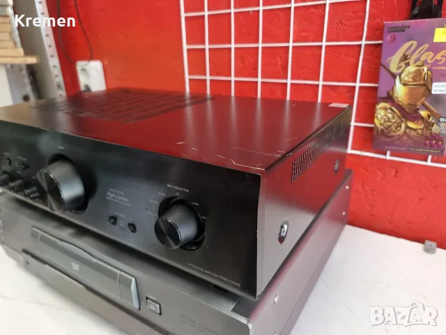 Усилвател DENON PMA-720E, снимка 5 - Ресийвъри, усилватели, смесителни пултове - 55951108