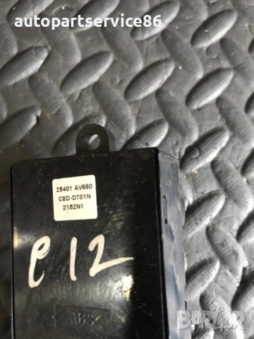 Блок за управление на стъклата за Nissan Primera P12 (2004) 25401Av660, снимка 2 - Части - 54355051