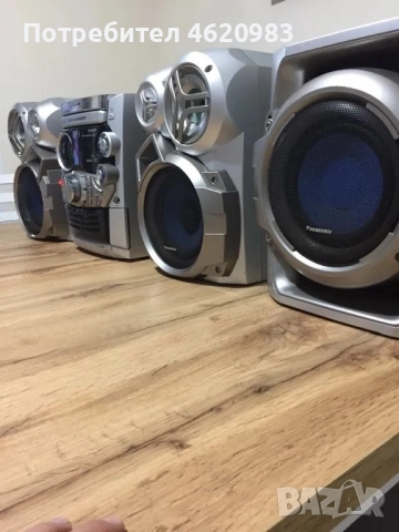 Уредба Panasonic ak-520 има и вход за оптичен кабел, снимка 4 - Аудиосистеми - 52858094