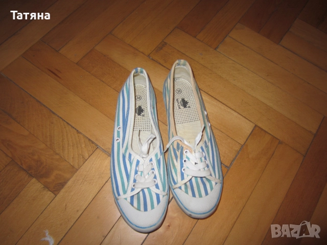 дам.обувки- еко кожа; гуменки, снимка 7 - Дамски обувки на ток - 22123476