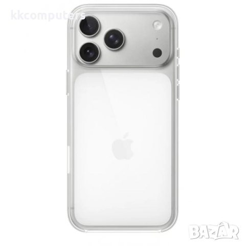 Калъф силикон TOTU PC-2 / Сива рамка / за iPhone 17 Pro 6.3 Баркод : 3133424