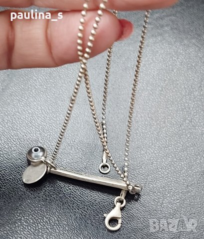 Два различни броя / Сребърно колие с Окото на Назар и Ейлат Истейт камък / проба 925 , снимка 10 - Колиета, медальони, синджири - 44288151