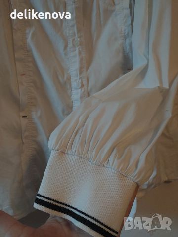 MarCain Original Size XL Бяла риза, снимка 5 - Ризи - 44567001