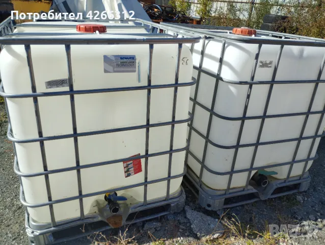 IBC бидони - 1000 л. за съхранение на течности, снимка 2 - Напояване - 49019129