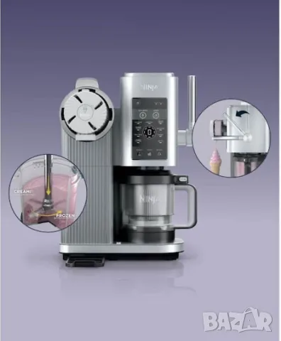 Машина за сладолед 13-в-1 Ninja CREAMi Scoop & Swirl™ NC701EU, снимка 2 - Машини за сладолед - 55940669
