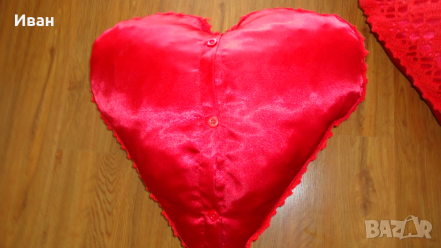 Червени декоративни възглавници-3 броя - ПРОМОЦИЯ, снимка 3 - Възглавници - 36440619