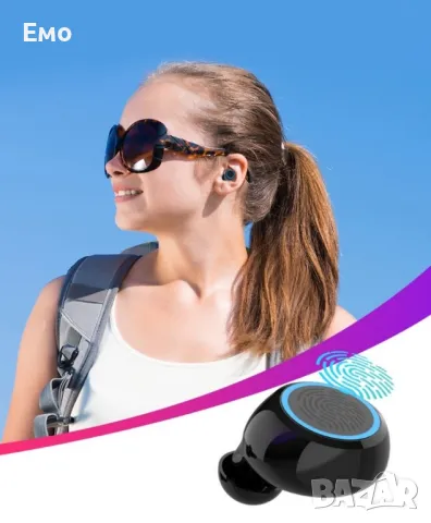 Безжични bluetooth слушалки с LED цифров дисплей - 9D стерео звук., снимка 8 - Bluetooth слушалки - 48319754