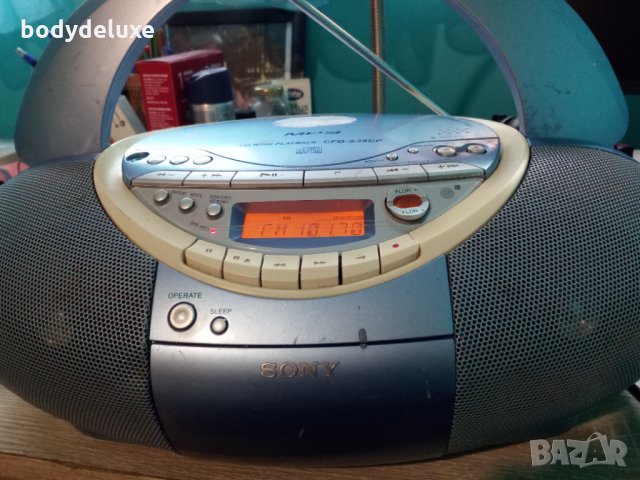 Sony CFD-S35CP радиокасетофон, снимка 2 - Радиокасетофони, транзистори - 21944272
