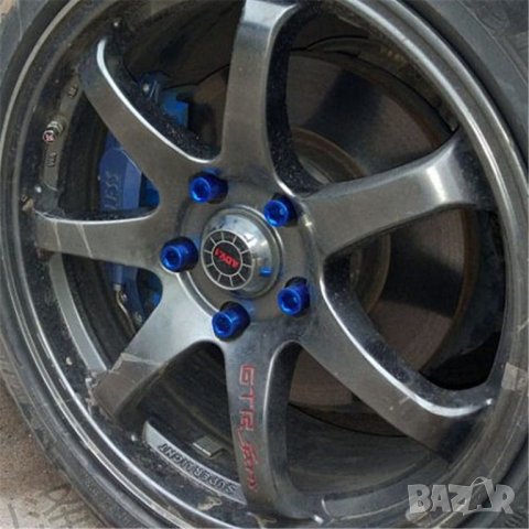 Тънки гайки за джанти слим гайки 12х1.5 12х1.25 , снимка 5 - Аксесоари и консумативи - 35169538