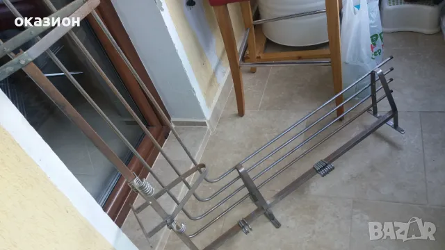 голяма ъглова закачалка от едно време, снимка 3 - Антикварни и старинни предмети - 48849048