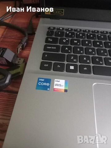 Нов лаптоп Acer +аксесоари в гаранция 2г., снимка 2 - Лаптопи за работа - 53339655