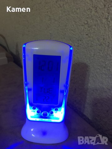 Стаен термометър/часовник 