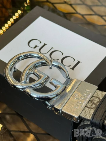 колан от естествена кожа в кутя gucci, снимка 7 - Колани - 50776393