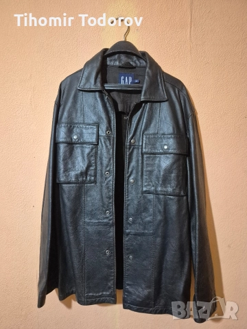 топ мъжки якета от естествена кожа, снимка 3 - Якета - 52605226