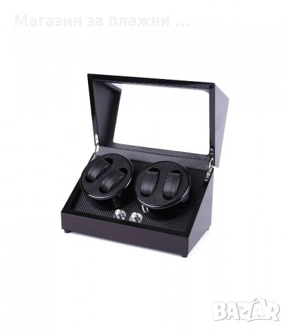 ЛУКСОЗНА КУТИЯ ЗА САМОНАВИВАЩИ ЧАСОВНИЦИ ЗА 4 БРОЯ - код 2176, снимка 3 - Други - 34206931