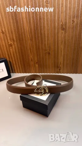 Gucci естествена кожа колан, снимка 2 - Колани - 55761082