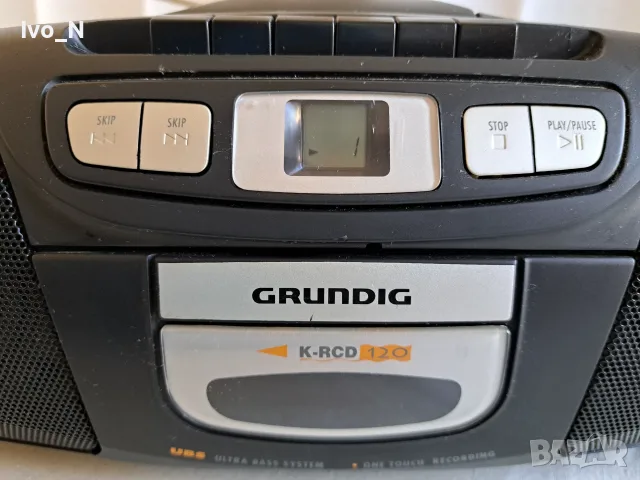 CD радиокасетофон Grundig K-RCD 120., снимка 2 - Радиокасетофони, транзистори - 55797393