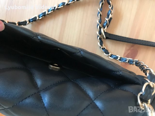 Черна дамска чанта, снимка 6 - Чанти - 38013188