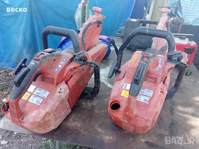Hilti 2 бр.бензинови фугорези работят перфектно, снимка 8 - Други инструменти - 51225963