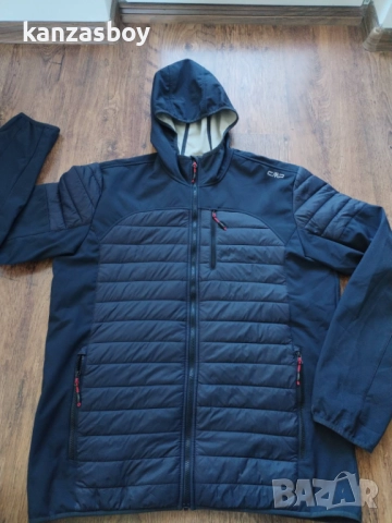 CMP man jacket fix hood hybrid - страхотно мъжко яке 58/2ХЛ, снимка 7 - Якета - 51801158