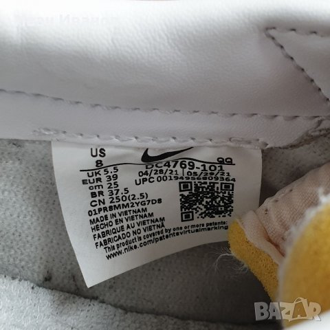 оригинални кецове/ маратонки  Nike Blazer Low '77  номер 39 , снимка 6 - Кецове - 39773885