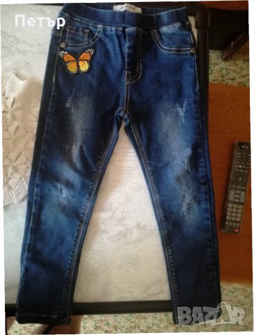 Продавам детски дънки ластични, снимка 1 - Детски панталони и дънки - 33586413