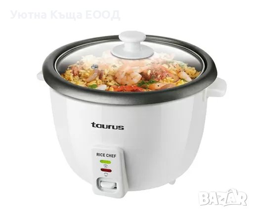 НОВ Уред за Готвене на Ориз Taurus Rice Chef 1.8 с Гаранция, снимка 3 - Уреди за готвене на пара - 42690880