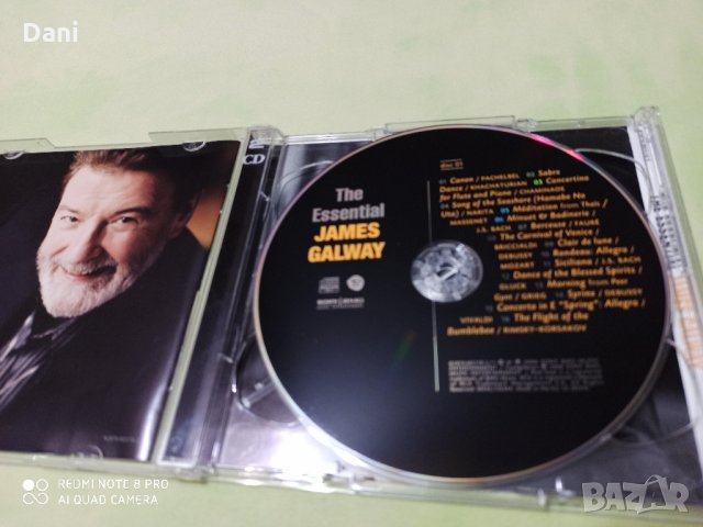 2СД James Galway ‎– The Essential James Galway, снимка 2 - CD дискове - 29109942