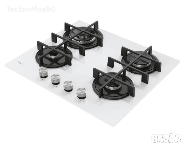 Газов плот/котлони за вграждане Candy CVG6BR4WTW , 595 mm x 510 mm, снимка 1