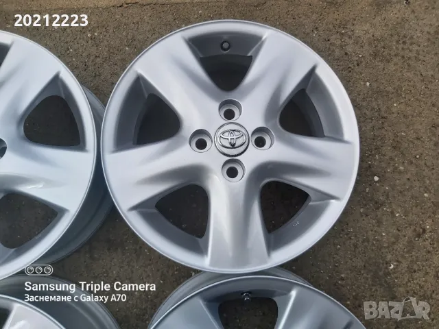 4 броя алуминиеви джанти за Toyota Yaris 15, снимка 8 - Гуми и джанти - 49857724