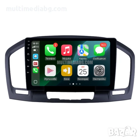 Opel Insignia 2009г-2013г Мултимедия Навигация Android