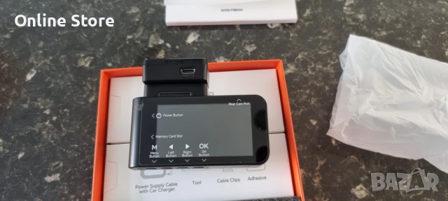 Видеорегистратор 2.5K + 1080P – предна и задна камера, 60FPS, WiFi, GPS, снимка 9 - Аксесоари и консумативи - 54169966