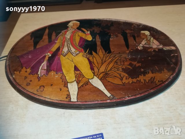  Romeo and Juliet-антик-внос france 46х23см, снимка 5 - Колекции - 30180888