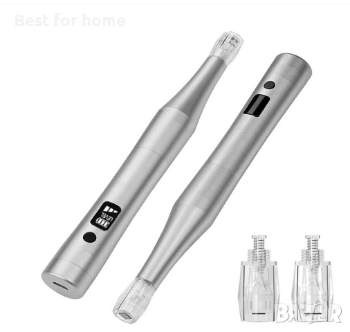 Микро игла за кожа, Chucai, 3 скорости, Сив , снимка 4 - Други - 53276069