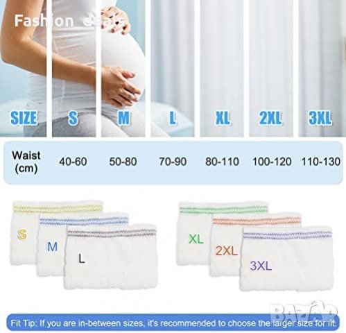 Нови 10 броя Мрежести дамски панталони за бременни/възстановяване , снимка 3 - Други - 40177911