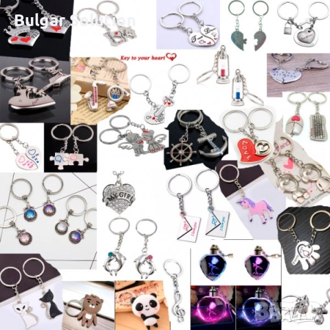 Холограмно колие I love you на 100 езика - сърце., снимка 7 - Колиета, медальони, синджири - 52284119