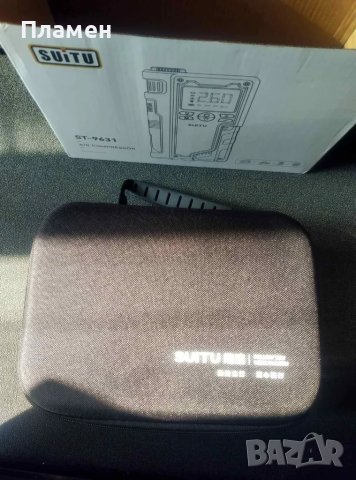 Стартерна батерия бустер за кола power bank 4 в 1 с компресор 150 PSI 20000 mAh преносимо усилващо м, снимка 13 - Аксесоари и консумативи - 47773977