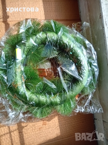 Коледен венец, снимка 5 - Декорация за дома - 52177981