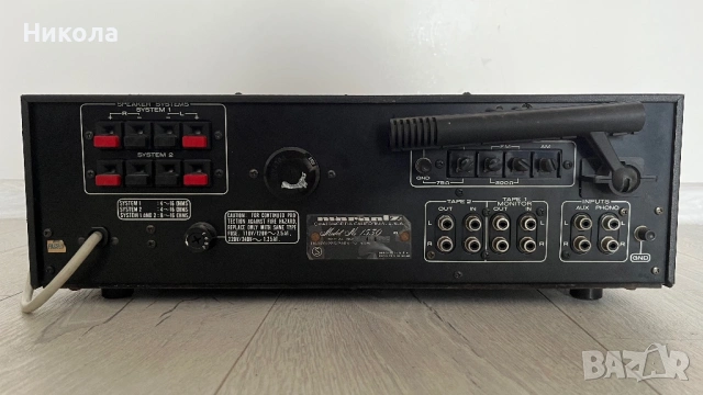 Marantz Model 1530, снимка 6 - Ресийвъри, усилватели, смесителни пултове - 54040189