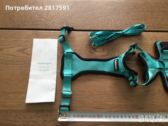 Повод за разхождане на котка Rabbitgoo, снимка 3 - За котки - 47509086