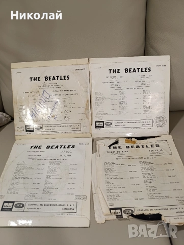Стари грамофонни плочи на Битълс, снимка 3 - Грамофонни плочи - 54210014